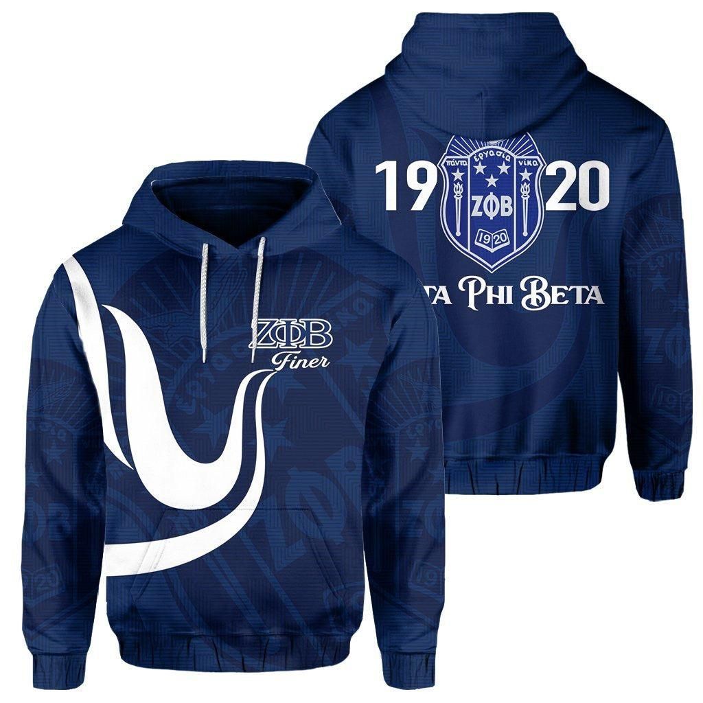 Zeta Phi Beta Sorority Pullover Hoodie