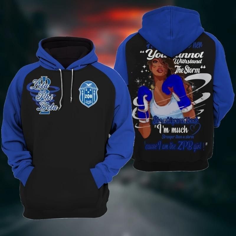 I Am Zeta Phi Beta Girl Hoodie