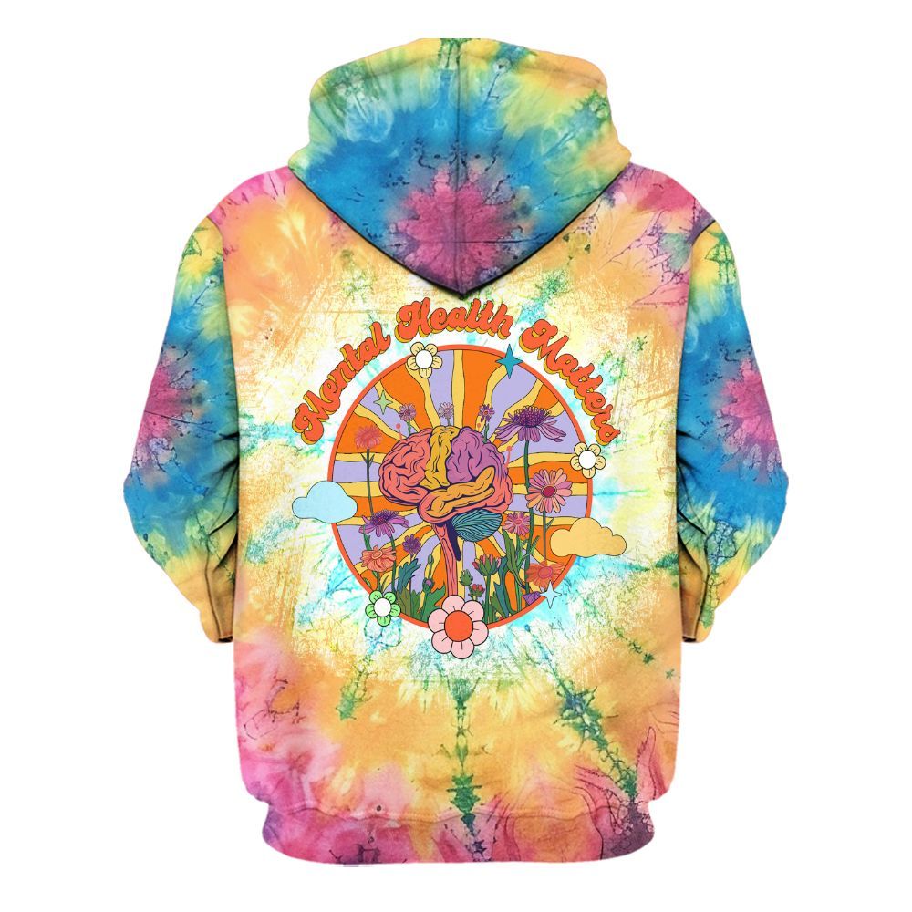 Amare Box Mental Health Matters Mind Garden Shirt, Mental Heath Special Education Awareness Unisex Hoodie