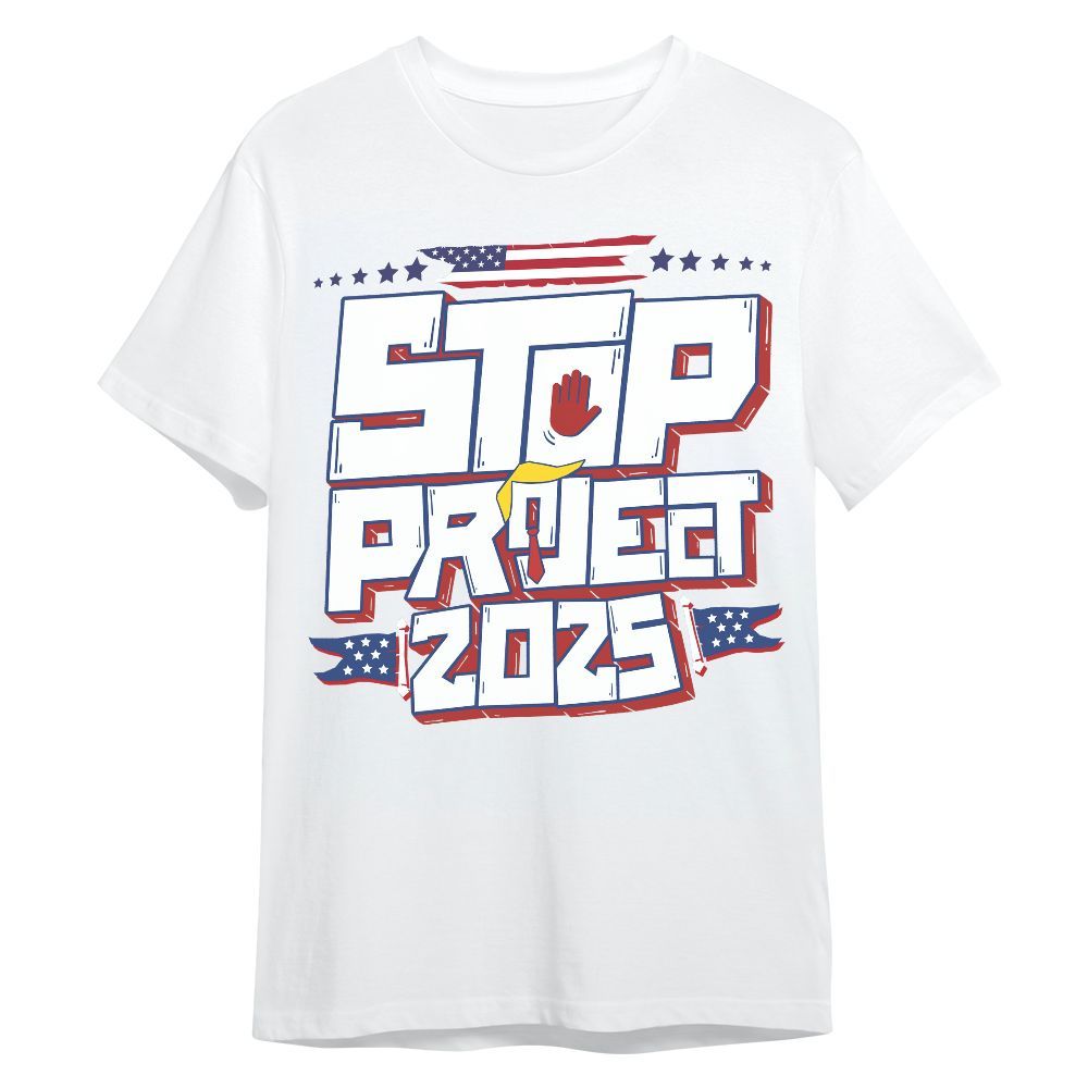 Amare Box Stop Project 2025 Shirt, USA Election Tee, America Streetwear Gifts Unisex Shirt