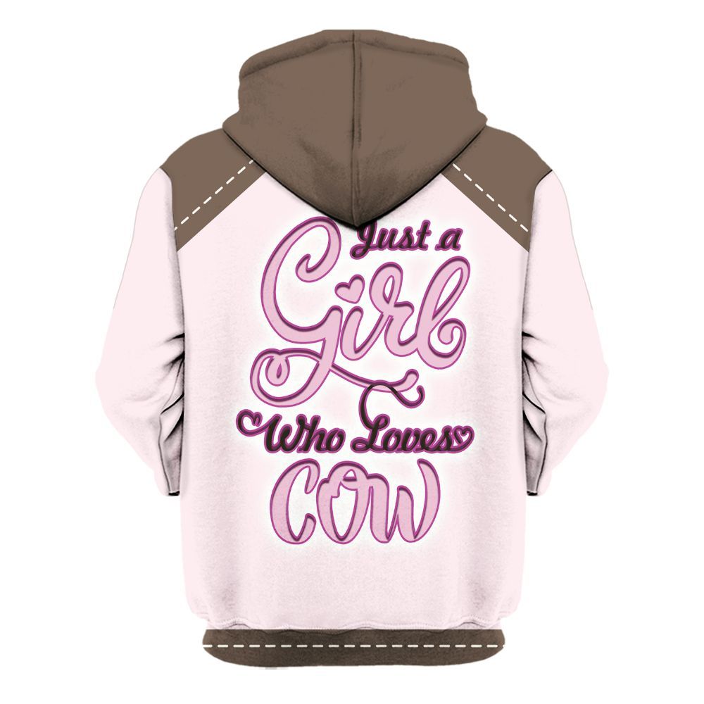Amare Box Cow Farm Shirt, A Girl Who Loves Cow, Funny Cow, Cute Cow, Cow Shirt, Farm Shirt, Cow Lover, Custom Name Gift Shirt For Farmer Unisex Hoodie