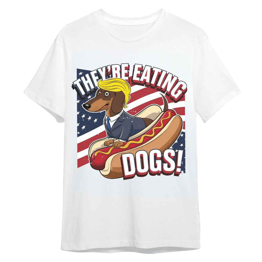 Amare Box They Are Eating, Dogs Protect Shirt, Debate 2024 Shirt, US Election Gift, Retro Debate Unisex Shirt