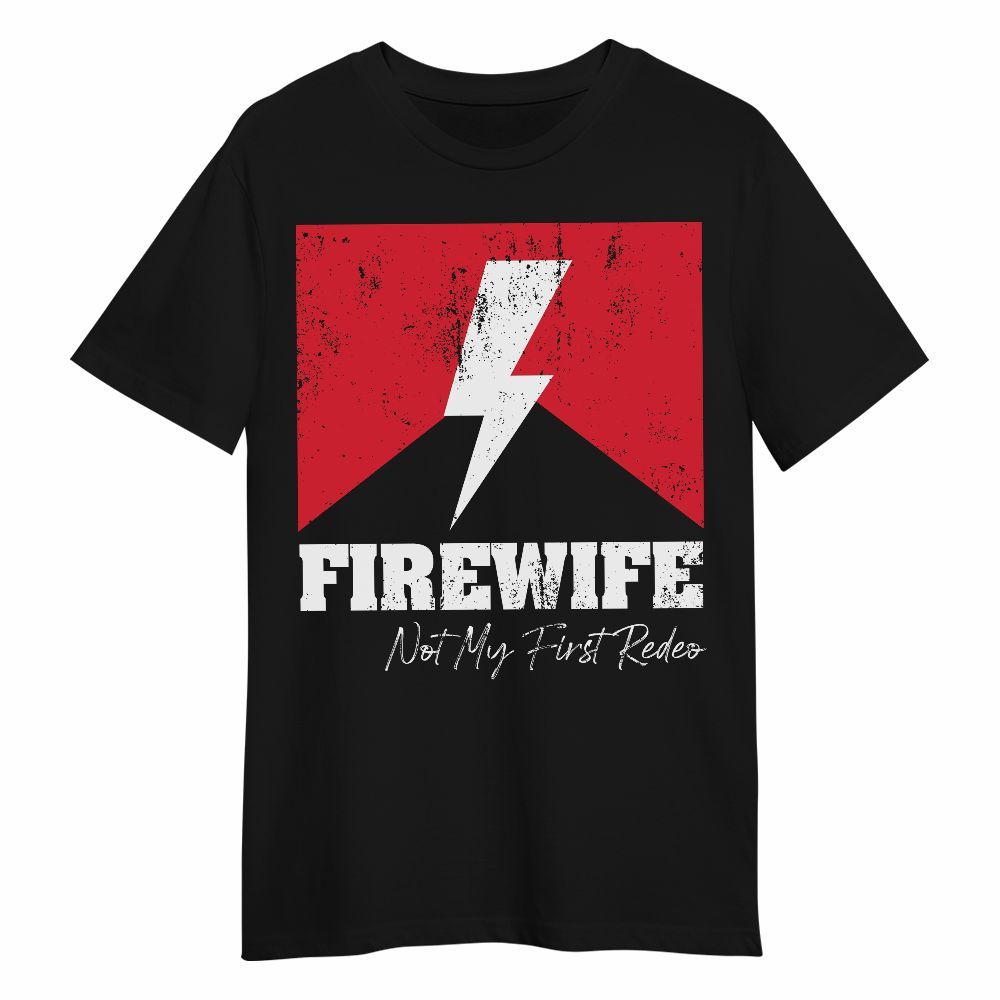 Amare Box Firefighter Shirt, FireWife, Firefighter Volunteer, Thin Red Line, Firefighter Family, Firefighter Gift, Gift Shirt For Her Unisex Shirt