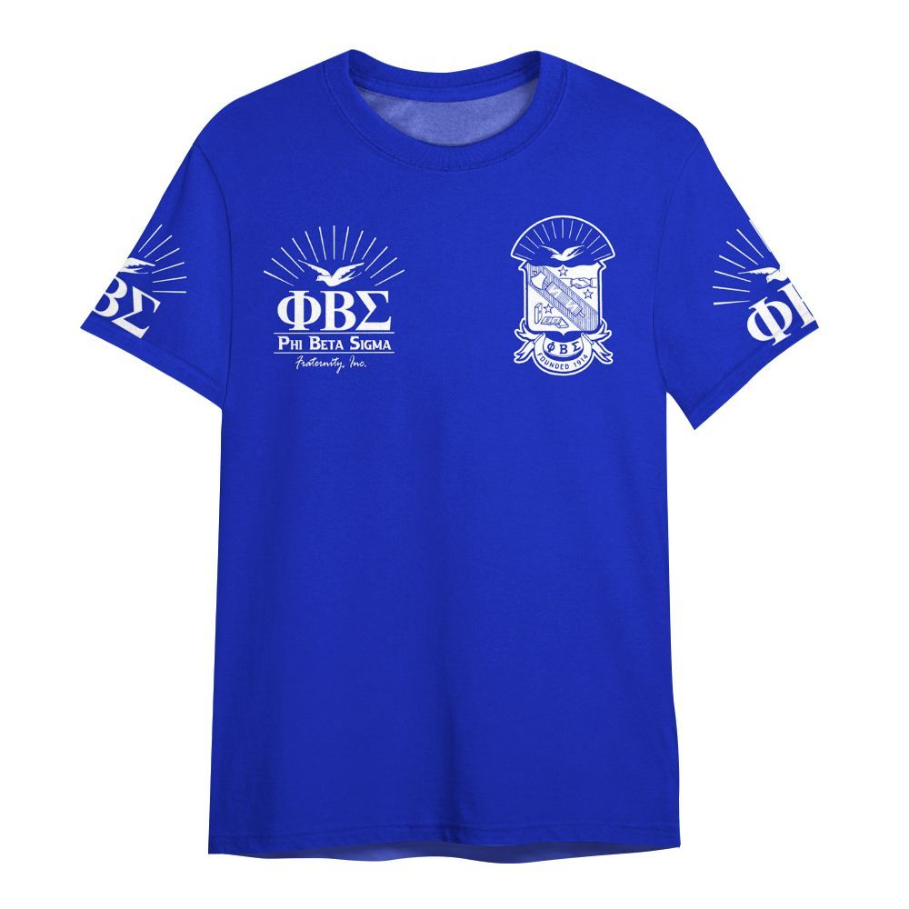 Ireishprint Phi Beta Sigma Shirt, Founded 1914 Royal Blue Shirt Phi Beta Sigma Fraternity Shirt