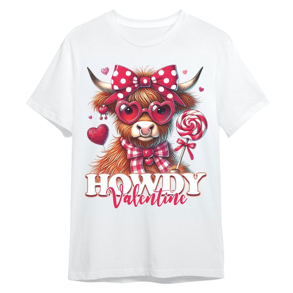 Amare Box Cow Farm Shirt, Valentine Cow, Howdy Valentine, Cute Cow, Funny Cow, Cow Girl, Cow Shirt, Valentine Shirt Gift For Cow Lover Unisex Shirt