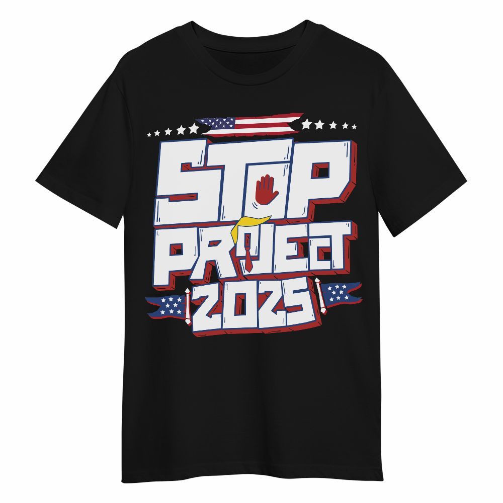 Amare Box Stop Project 2025 Shirt, USA Election Tee, America Streetwear Gifts Unisex Shirt