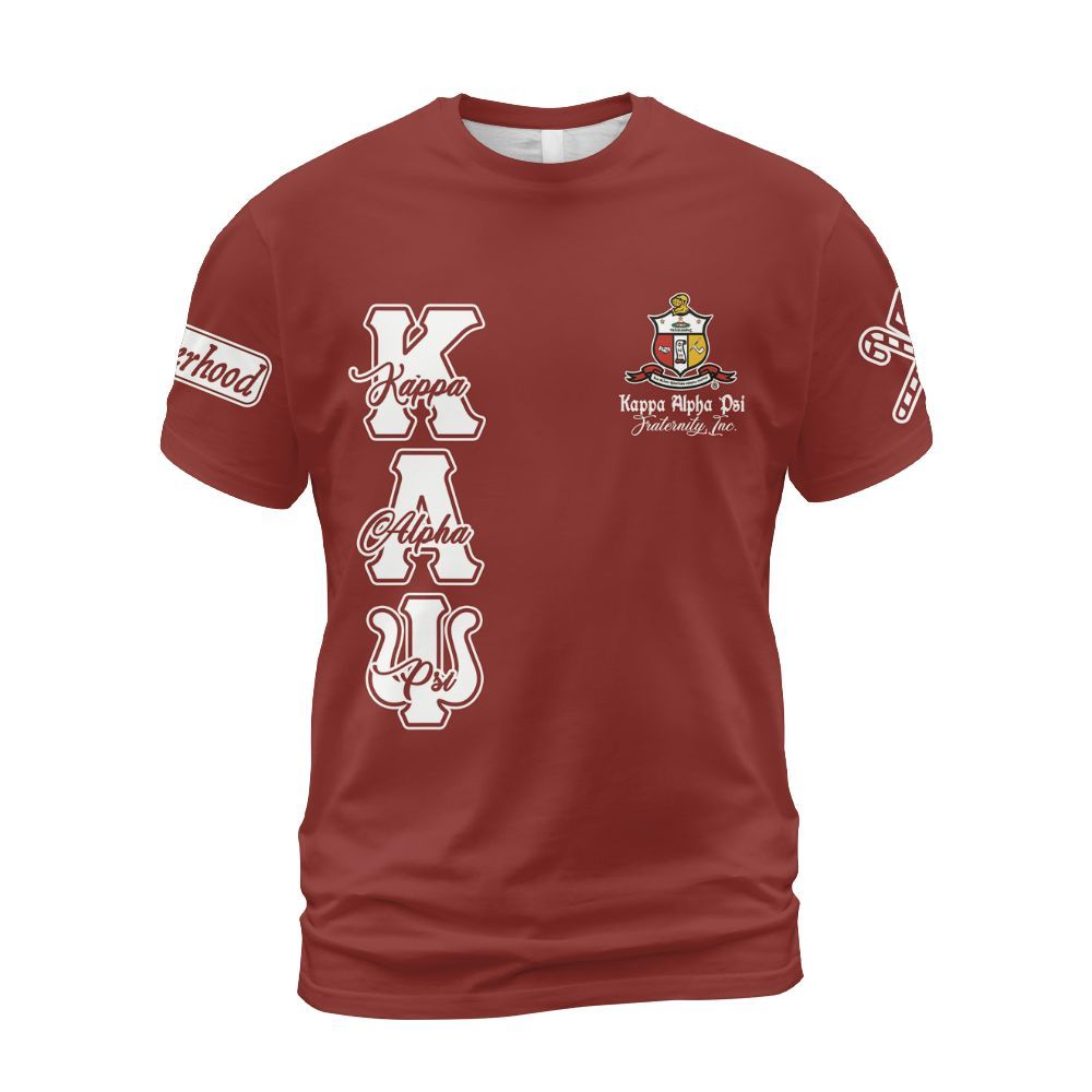 Ireishprint ΚΑΨ Shirt, Simple Krimson Kappa Yo Nupe 1911 Fraternity Shirt
