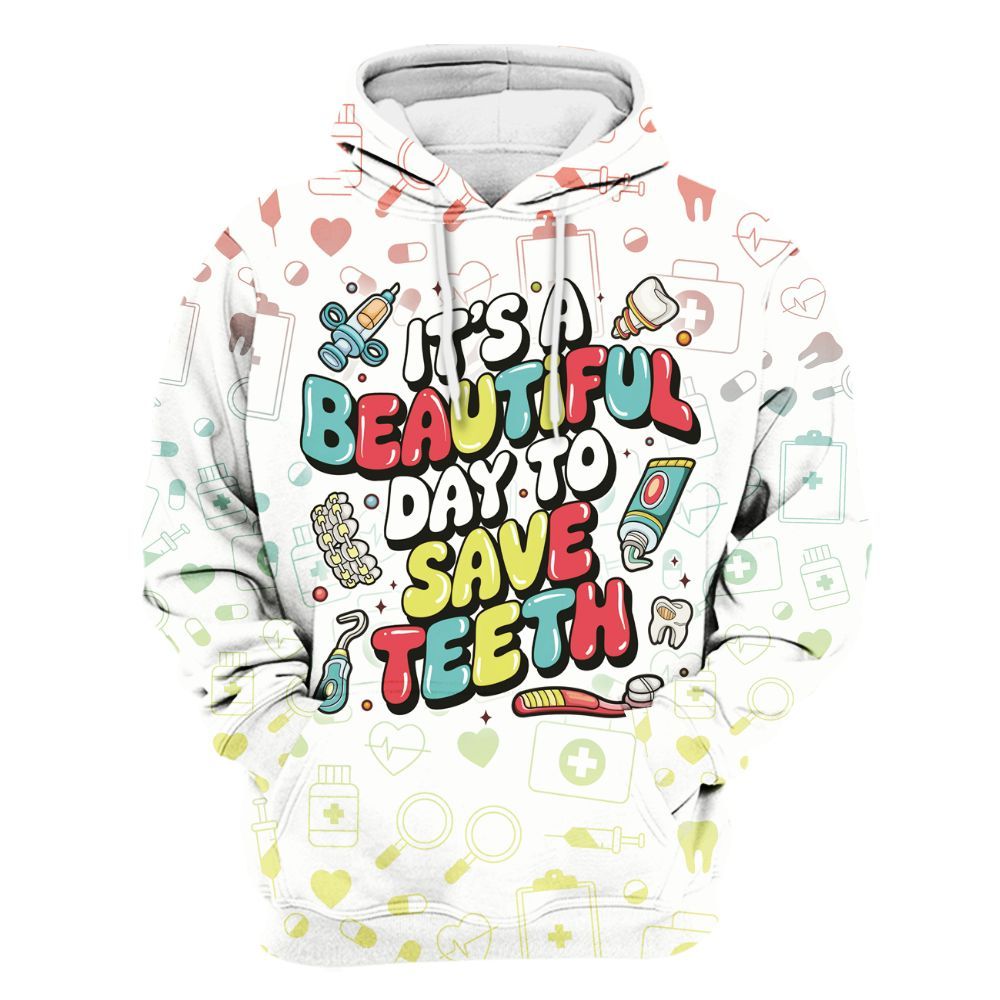 Amare Box Dental Shirt, Day To Save Teeth, Dential Assistant, Dental Hygienist, Dental Office, Dental Life, Gift Shirt For Dentist Unisex Hoodie