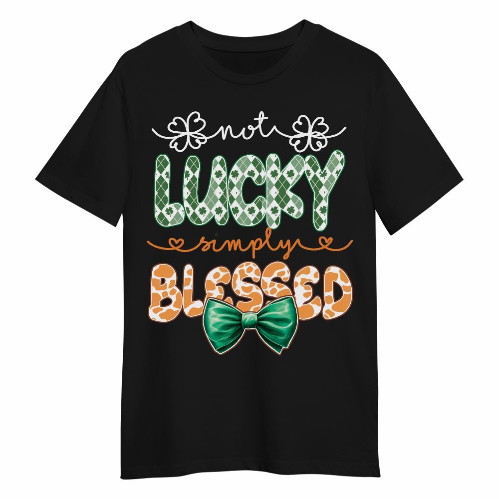 Amare Box Cow Farm Shirt, ST Patrick's Day Cow, Not Lucky Simply Luck, Lucky Clover, Lucky Cow, Cow Shirt, Holiday Gift For Cow Lover Unisex Shirt