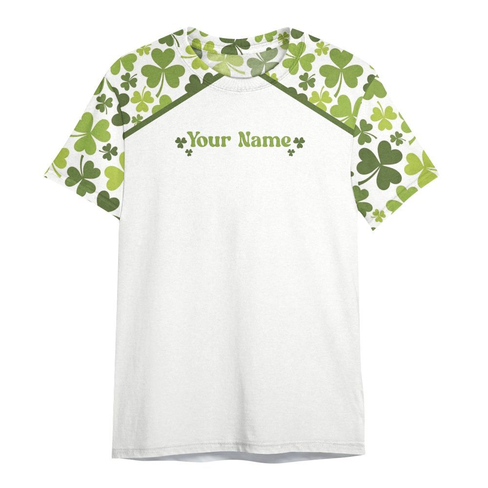 Amare Box Nurse Shirt, In My Lucky Nurse Era, Custom Name, Nurse St Patrick's Day, Gift For Nurse, Gift For St Patrick's Day All Over Print Unisex Shirt