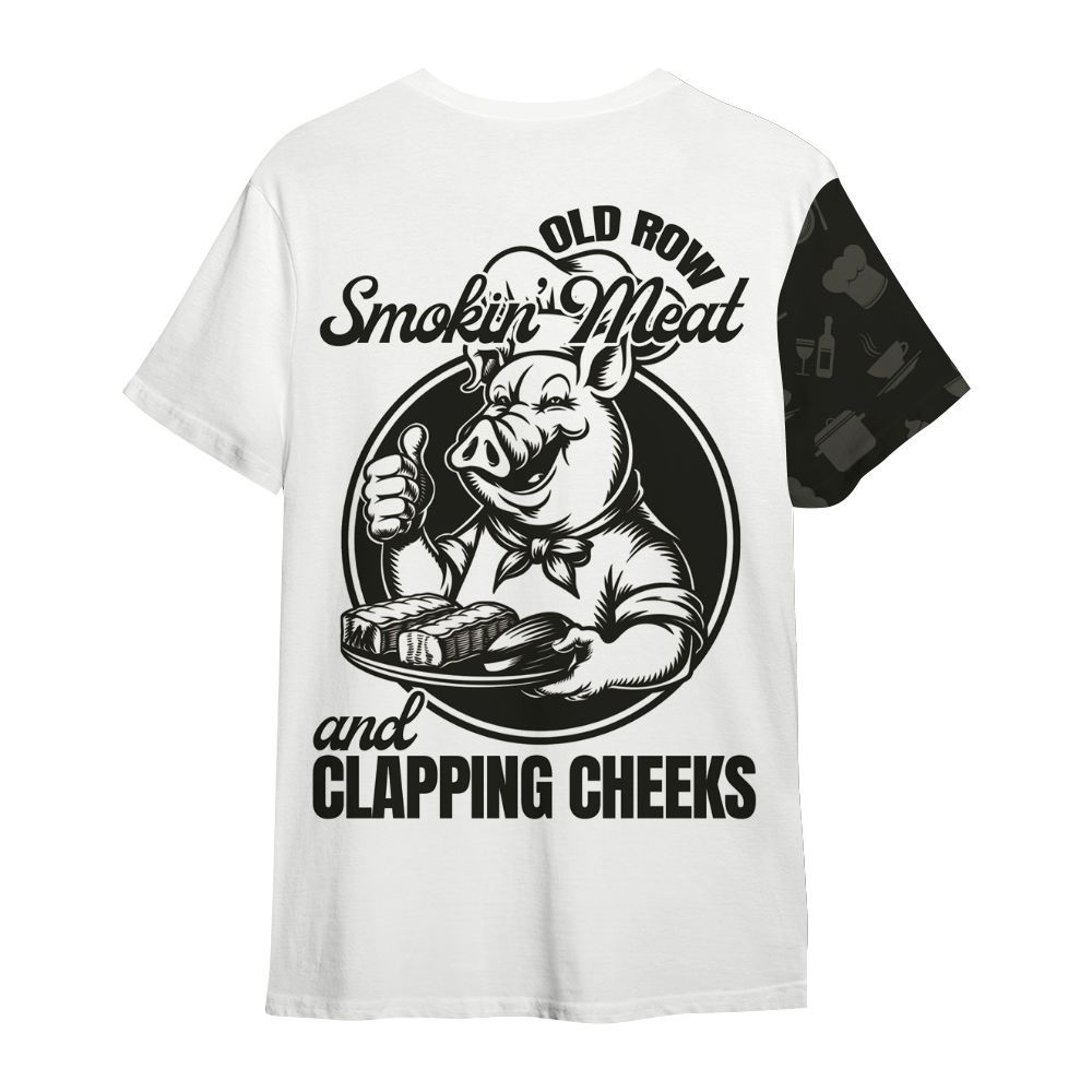 Amare Box Cooking Shirt, Clapping Cheeks, Funny Cook, American Chef, Chef Shirt, Baking Shirt, Cook Lover, Custom Name Gift Shirt For Chef All Over Print Unisex Shirt