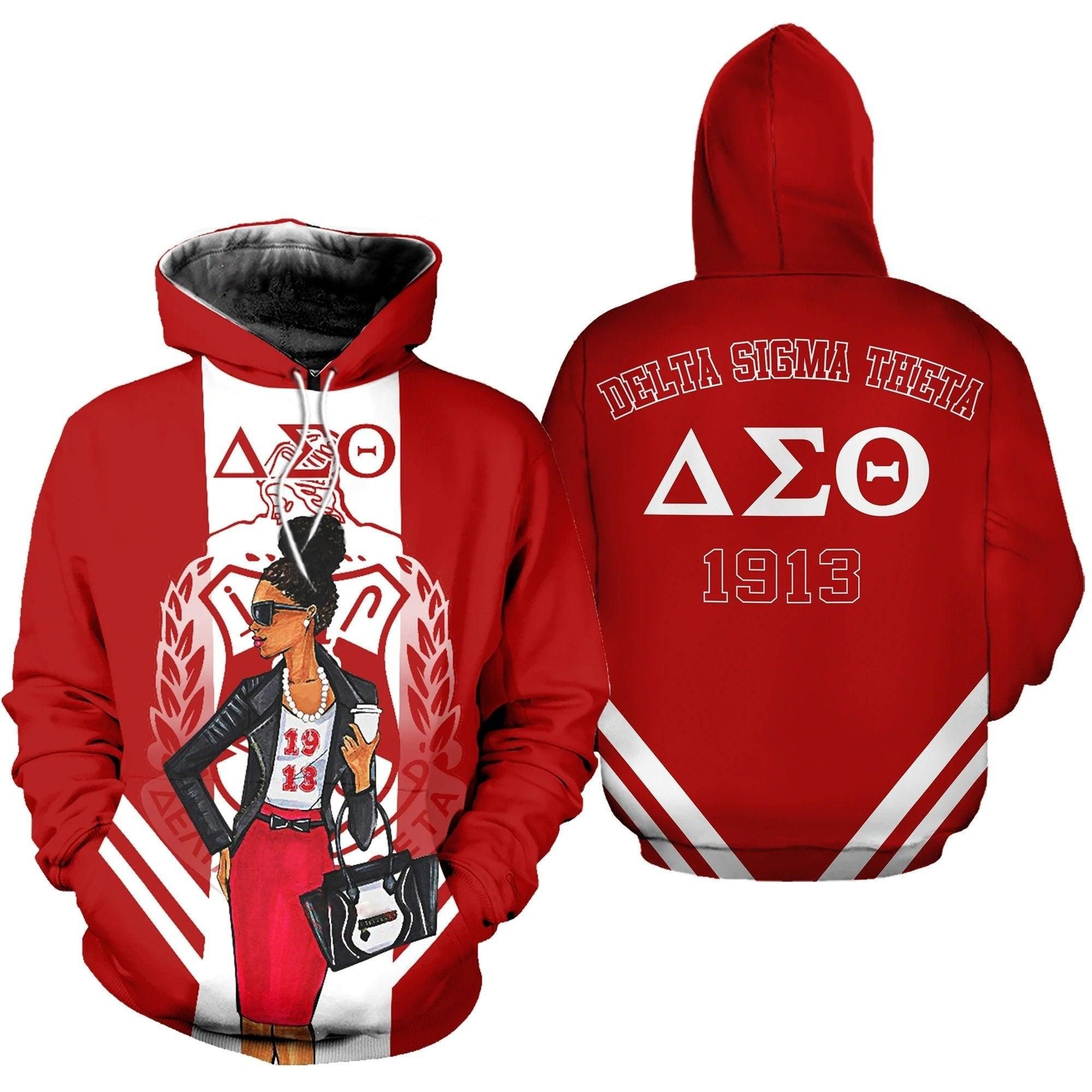 Delta Sigma Theta Modern Girl Hoodie