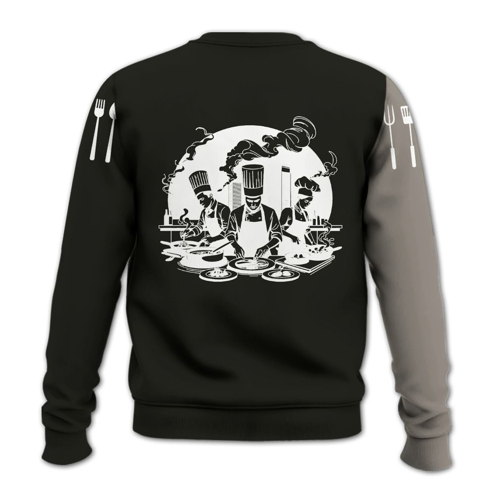 Amare Box Cooking Shirt, Funny Cooking, Funny Chef, American Chef, Chef Shirt, Baking Shirt, Cook Lover, Custom Name Gift Shirt For Chef Knitted Sweater