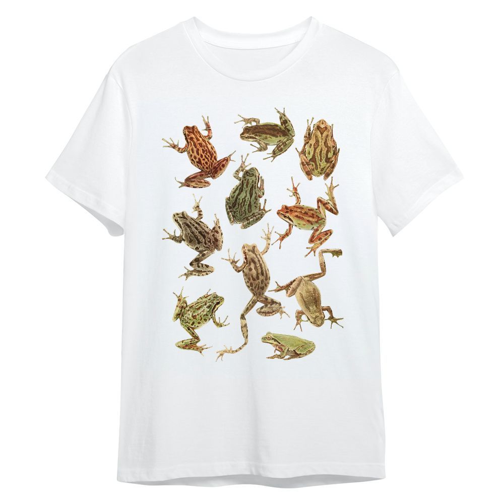 Amare Box Funny Frog Shirt, Frog Toad Y2k 2000 Vintage, Cool Frog Graphic 90 Bootleg Anatomy Unisex Shirt