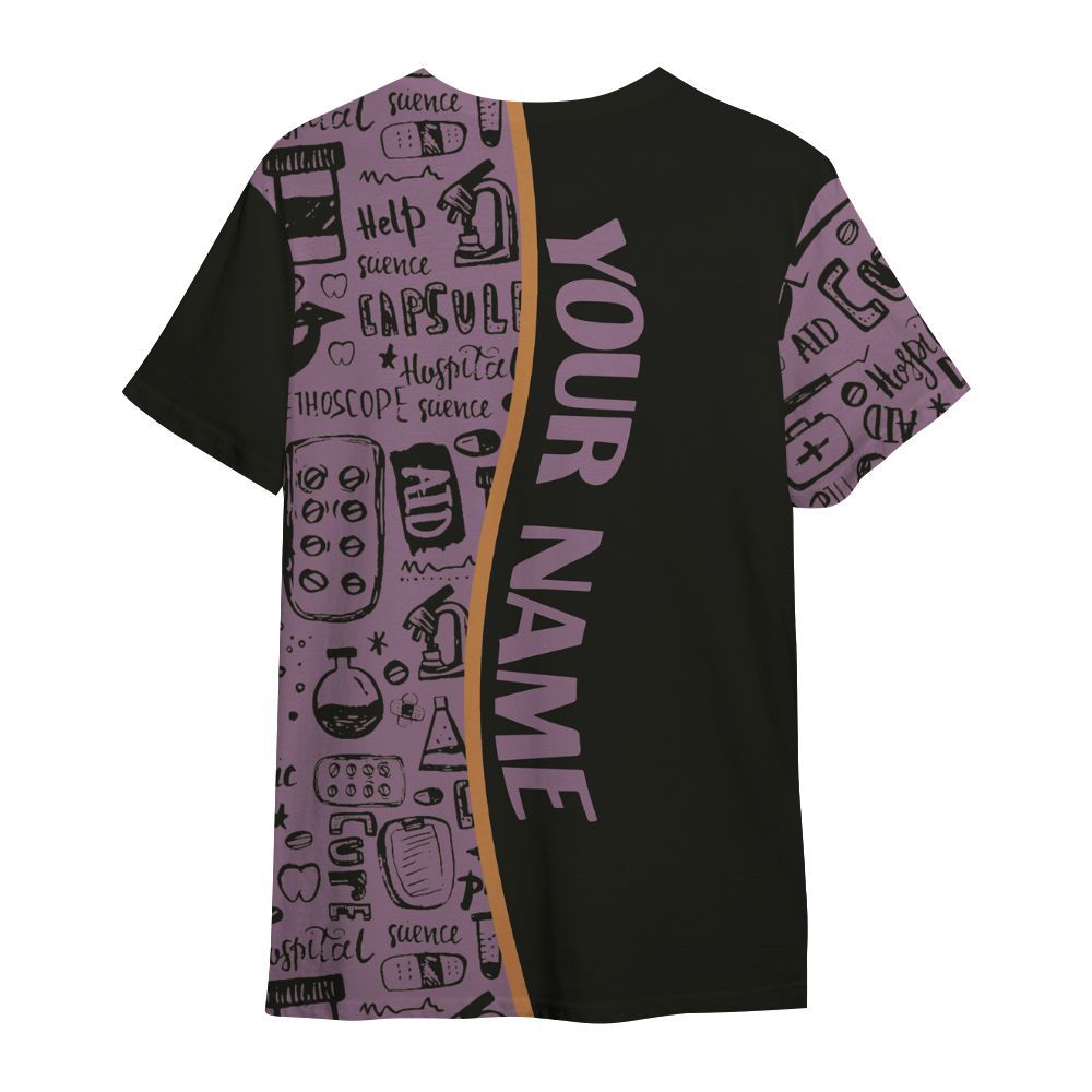 Amare Box Nurse Shirt, Best CNA, Custom Name Shirt, CNA Stuff, Black Nurse, Nurse Clipart, Gift For CNA All Over Print Unisex Shirt