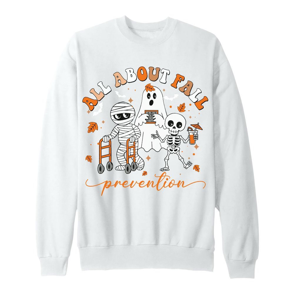 Amare Box All Abt Fall Prevention, Thanksgiving Nurse, Spooky Physical Therapy, Fall Nurse Shirt Unisex Sweatshirt