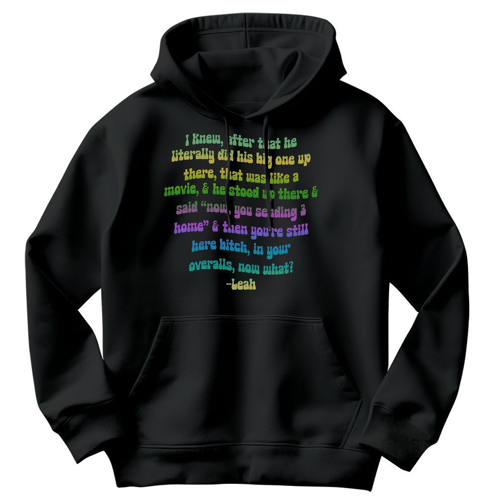 Amare Box Leah Loves Island Shirt, Funny Quote Then You Are Retro, Beach Summer Collage Trendy Graphic Unisex Hoodie