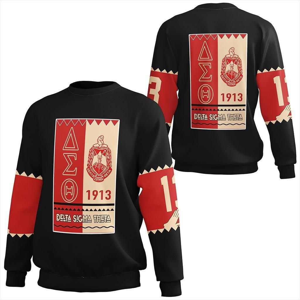 Delta Sigma Theta Black Style Sweatshirt