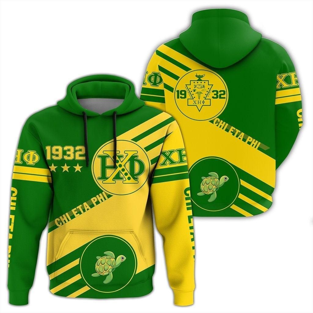 African Hoodie - Chi Eta Phi Swift Balls Hoodie