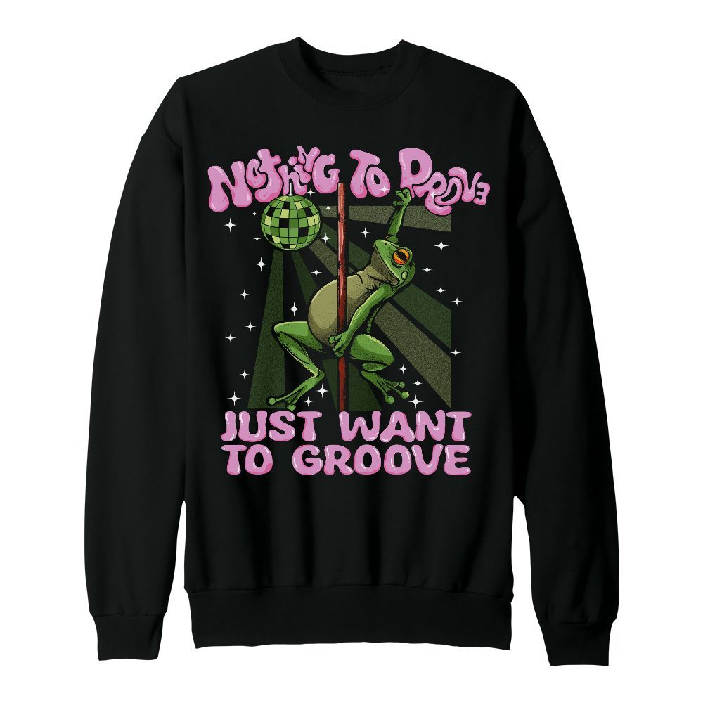 Amare Box Nothing To Be Proven Vintage Shirt, Just Want To Grow Frog Tee, Fairycore Streetwear Gifts Unisex Sweatshirt