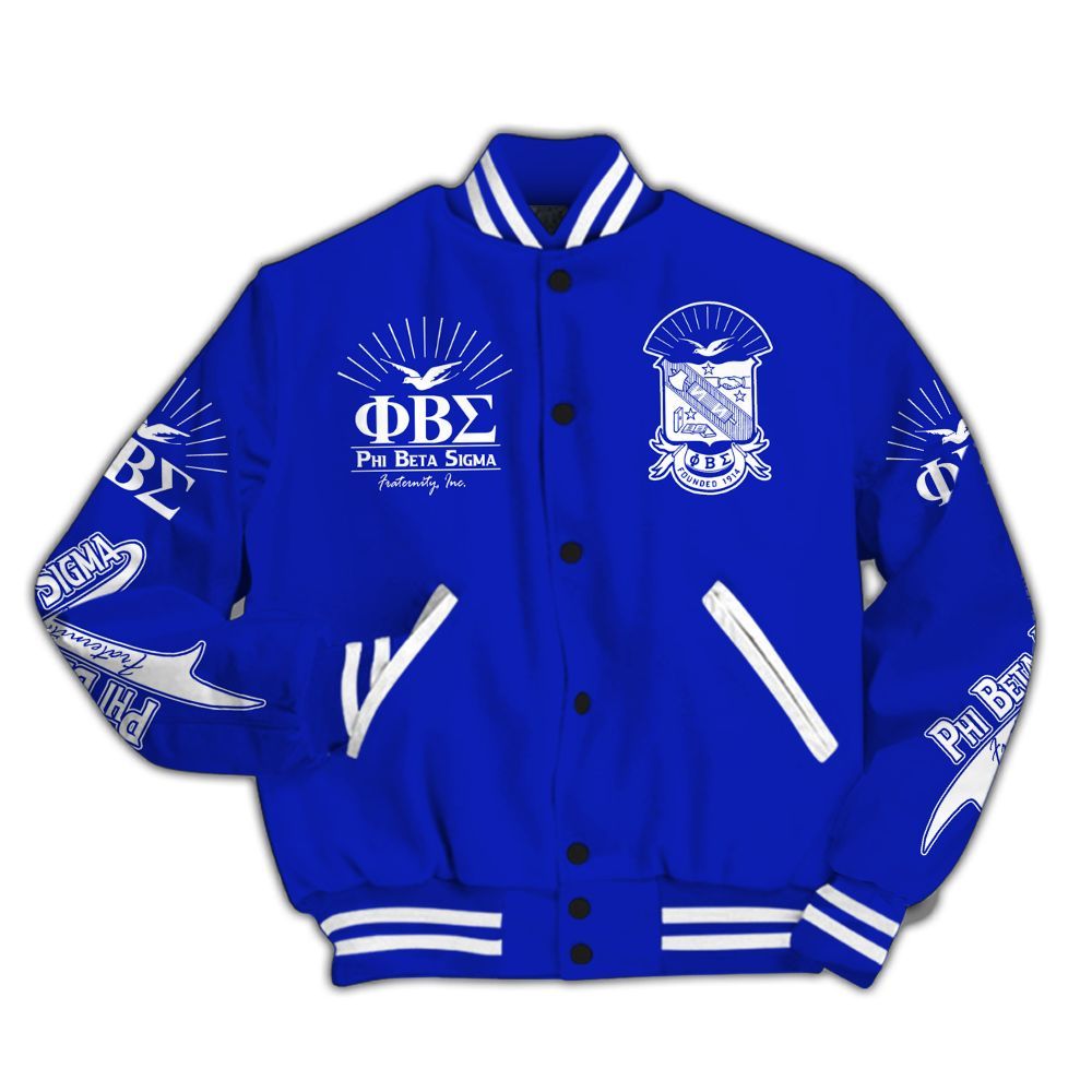 Ireishprint Phi Beta Sigma Shirt, Founded 1914 Royal Blue Shirt Phi Beta Sigma Fraternity Jacket