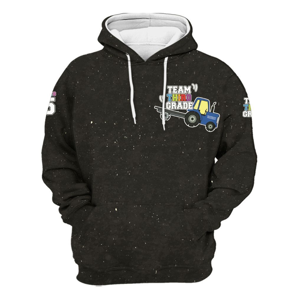 Amare Box Custom Name Teacher Squad, Teacher Team First Day Of School Unisex Hoodie