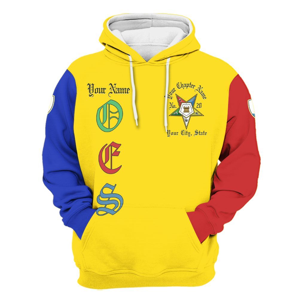 Ireishprint OES Custom Legacy Shirt, Ruth Pentagon Sisters Order Of The Eastern Star OES Hoodie