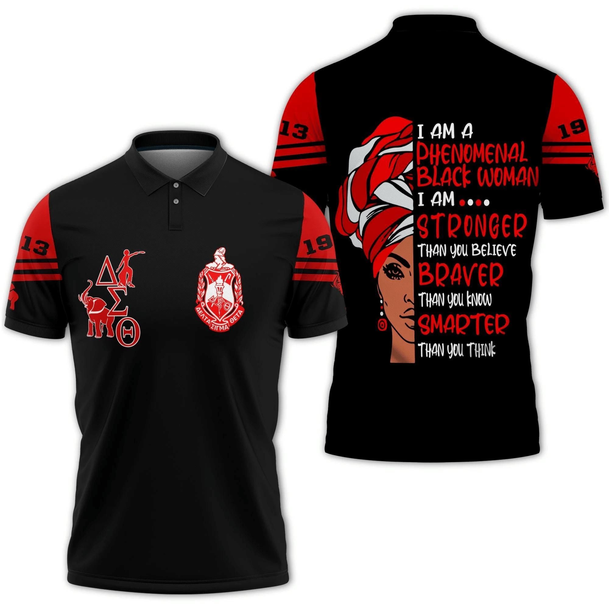 DELTA SIGMA THETA PHENOMENAL POLO SHIRT