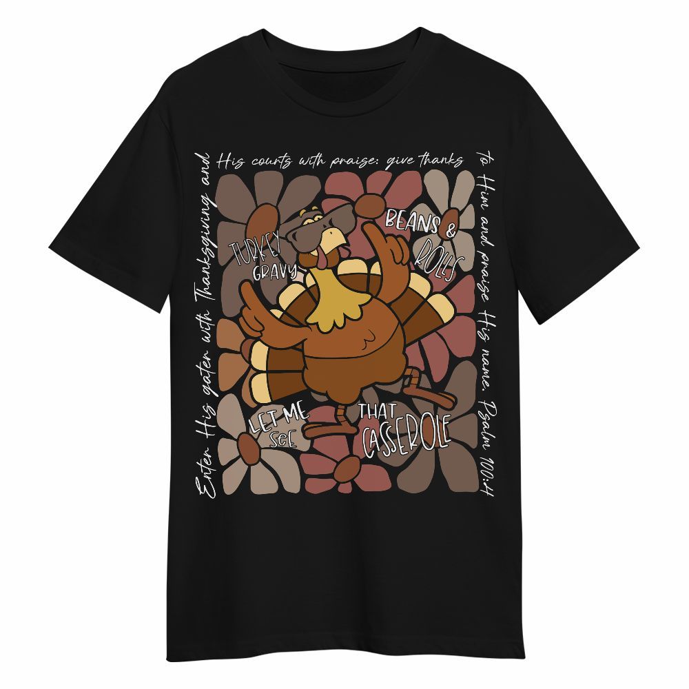 Amare Box Turkey Boho Thanksgiving Shirt, Christian Thanksgiving Bible Verse Design Gift For Fan Unisex Shirt