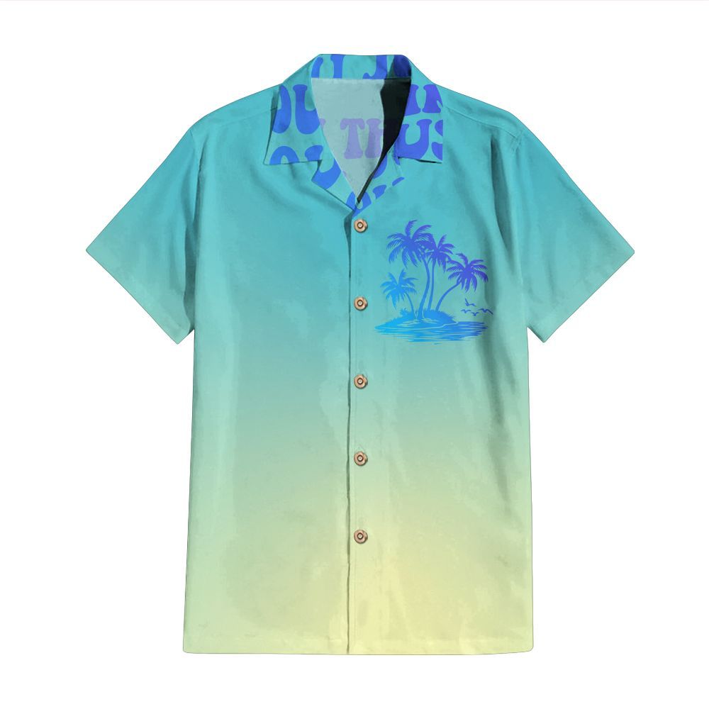 Amare Box Coconut Tree Shirt, You Think You Just Fell Out Of A Coconut Tree Meme Shirt Unisex Hawaii Shirt, Short