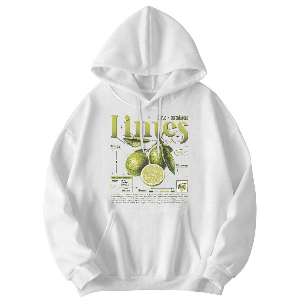 Amare Box Retro Limes Shirt, Y2K Vintage Nostalgic 2000s Trendy Sweet Fruits Natural Lover Unisex Hoodie