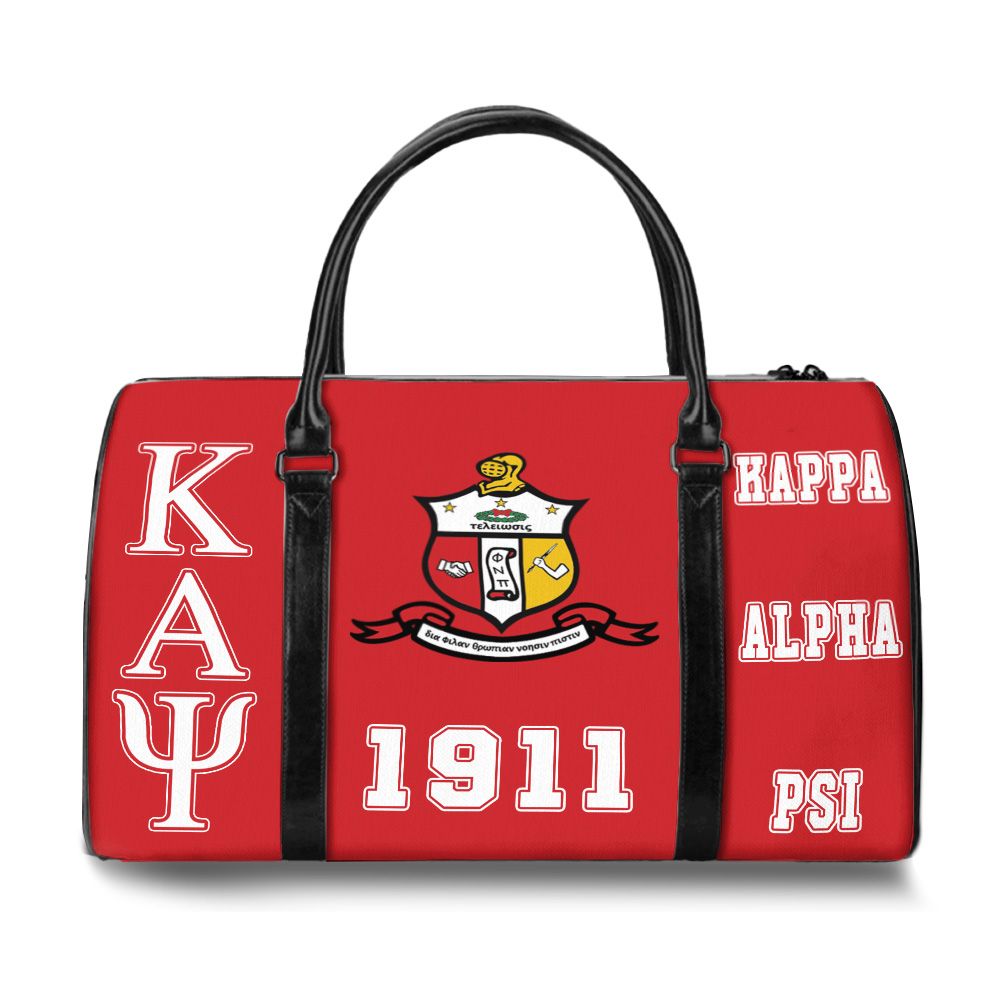 Ireishprint ΚΑΨ Travel Bag, Krimson Red Travel Bag ΚΑΨ Fraternity