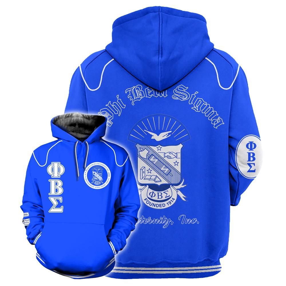 Cool Custom Hoodie 3D ALL OVER PHI BETA SIGMA HOODIE 5820191 B4833 3D Full Print Hoodies For Men, Hoodies For Women
