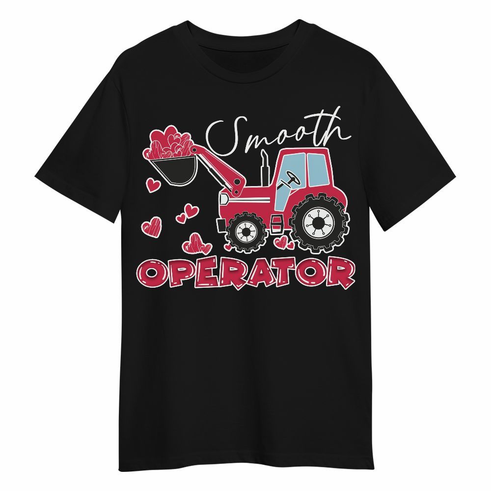 Amare Box Farm Tractor Shirt, Smooth Operator, Tractor Excavator, Valentine Tractor, Love Tractor, Tractor Clipart, Gift For Farm Lover Unisex Shirt