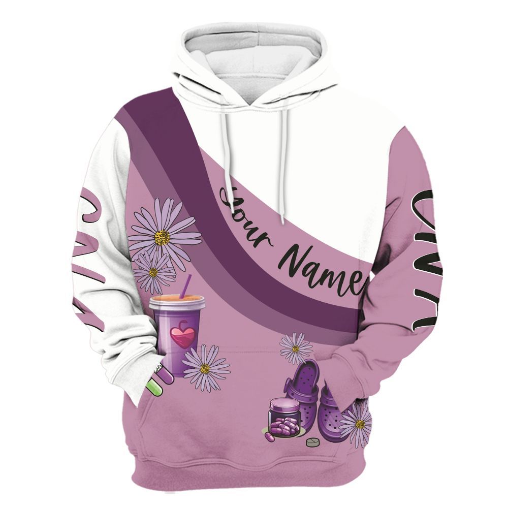 Amare Box Nurse Shirt, Certified Nursing Assistant Shirt, Custom Name Shirt, CNA Clipart, Nurse Stuff, Gift For CNA Unisex Hoodie