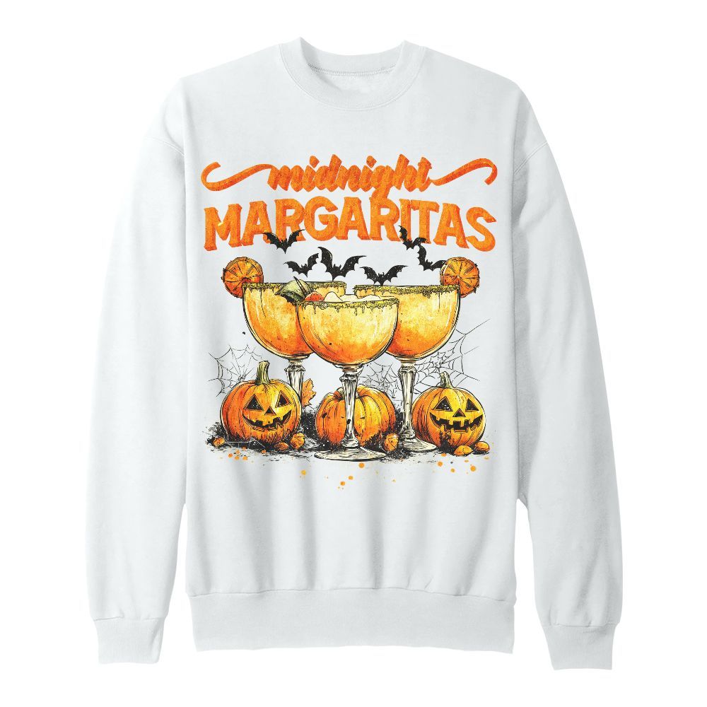 Amare Box Margaritas Halloween Shirt, Retro Practical Magic Midnight Margaritas Design Gift For Fan Unisex Sweatshirt