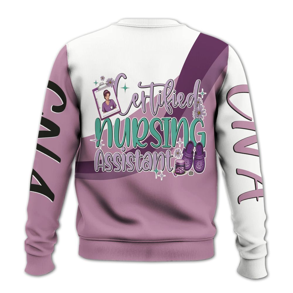 Amare Box Nurse Shirt, Certified Nursing Assistant Shirt, Custom Name Shirt, CNA Clipart, Nurse Stuff, Gift For CNA Knitted Sweater