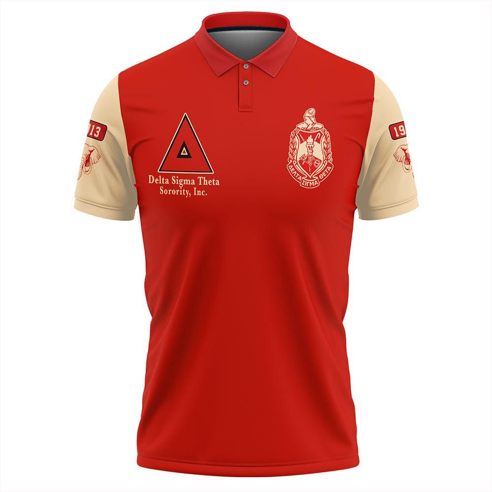 Delta Sigma Theta Varsity Polo Shirt T09
