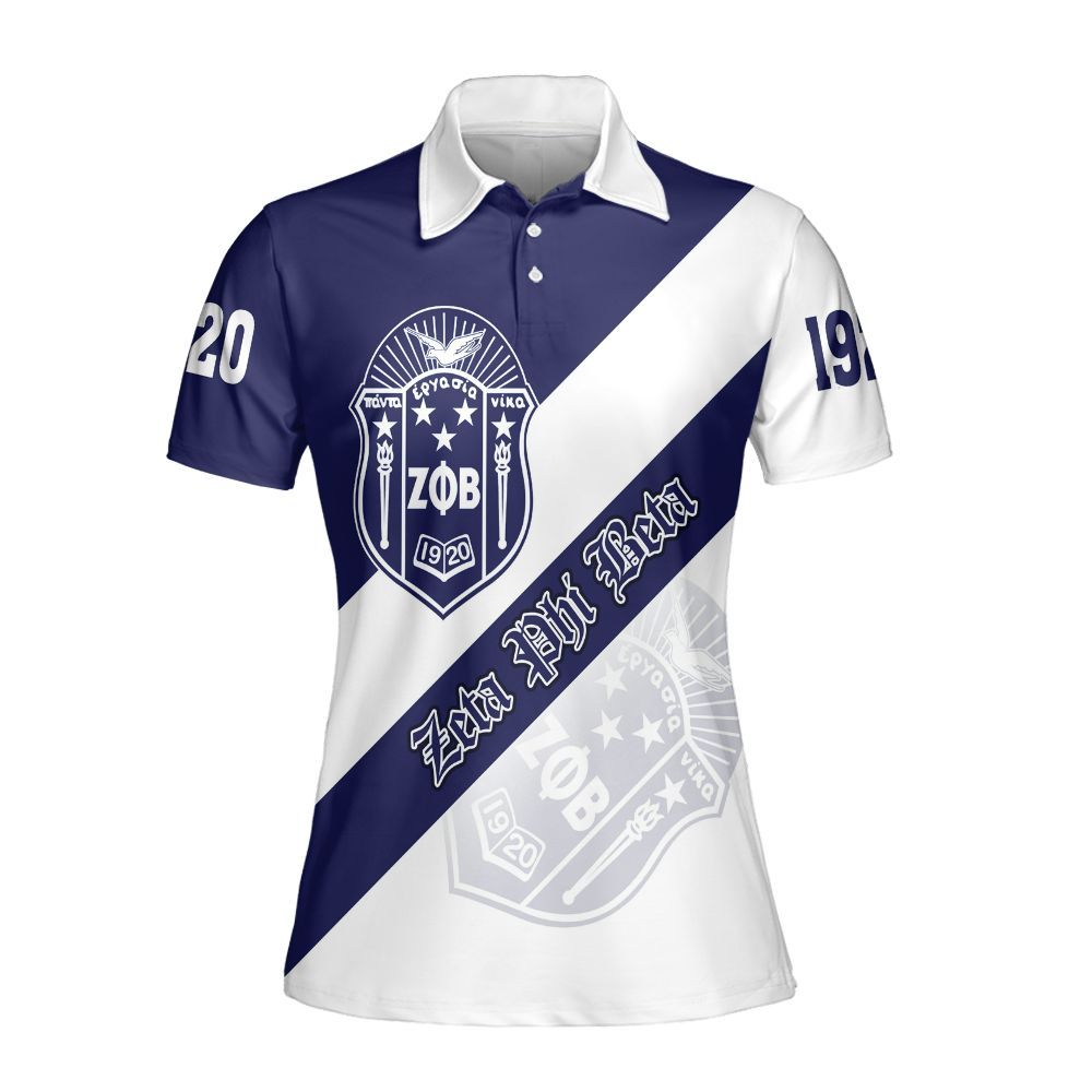 Ireishprint Zeta Phi Beta Polo Shirt, Zeta Phi Beta Tech Style Zeta Phi Beta Sorority Polo Shirt