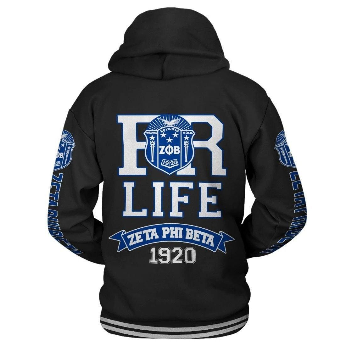 Lux Zeta Phi Beta For Life Hoodie