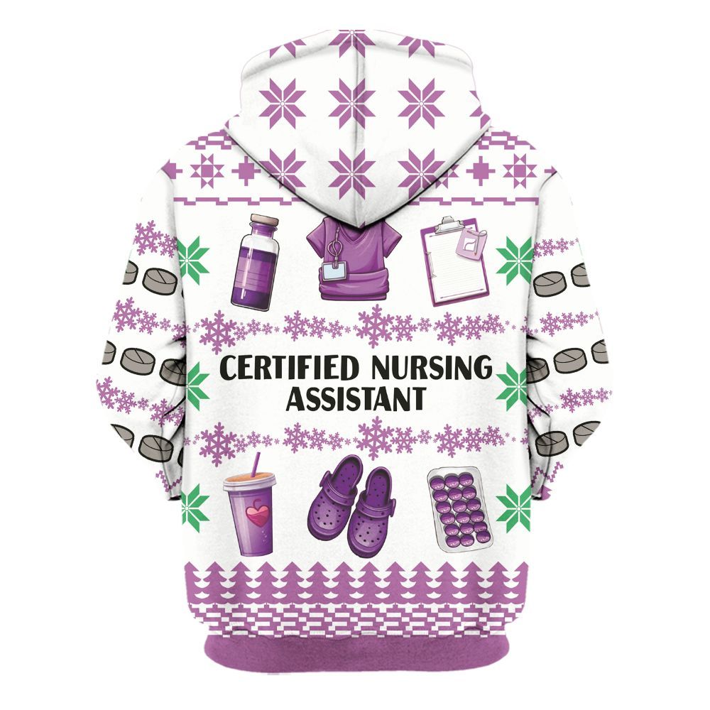 Amare Box Nurse, Certified Nursing Assistant Shirt, Nurse Stuff, Nurse Xmas, Gift For CNA Nurse Unisex Hoodie