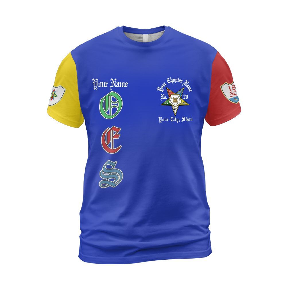 Ireishprint OES Custom Legacy Shirt, Adah Pentagon Sisters Order Of The Eastern Star OES Shirt