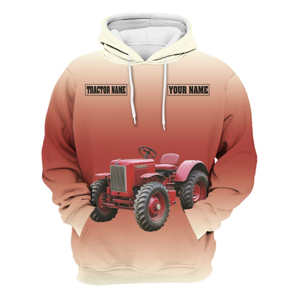 Amare Box Farm Tractor Shirt, I Don't Snore I Dream I'm A Tractor, Custom Name And Tractor Name, Love Tractor, Gift For Farm Lover Unisex Hoodie