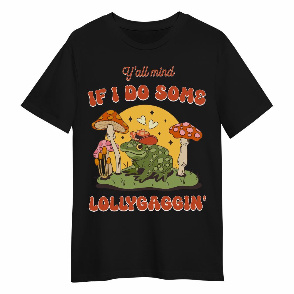 Amare Box Funny Frog Shirt, Cowboy Frog Cottagecore, Floral Flower Frog Graphic 90 Bootleg Unisex Shirt