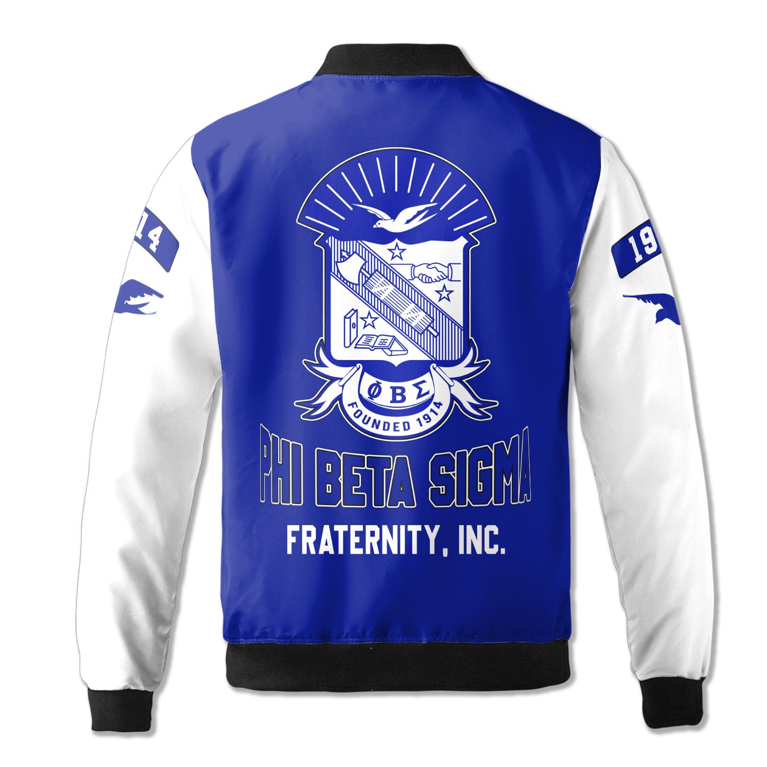Phi Beta Sigma Varsity Bomber Jacket T09