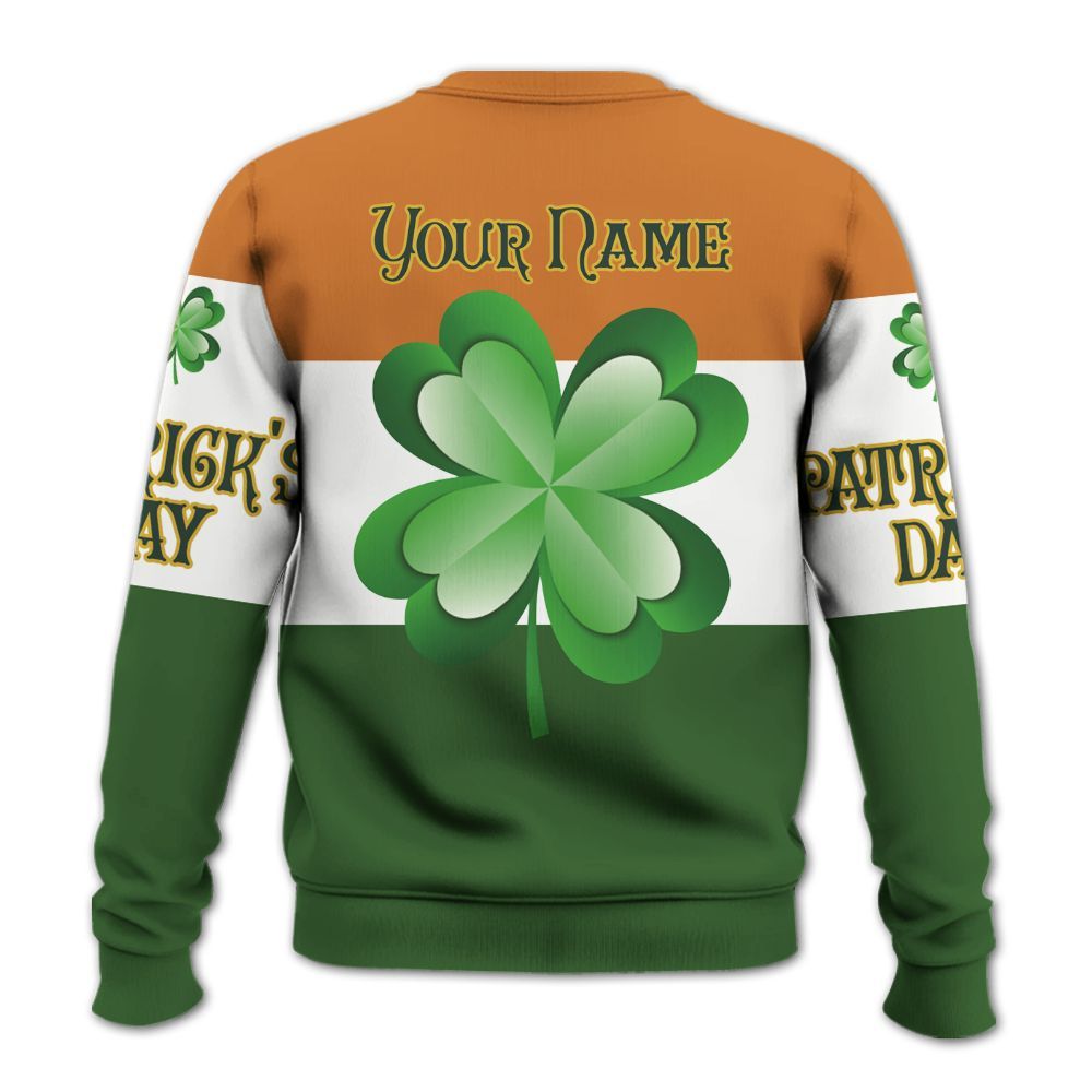 Amare Box Farm Tractor Shirt, Driver Tractor, Custom Name, Patrick's Day, Gift For Farm Lover, Gift For Patrick's Day Knitted Sweater