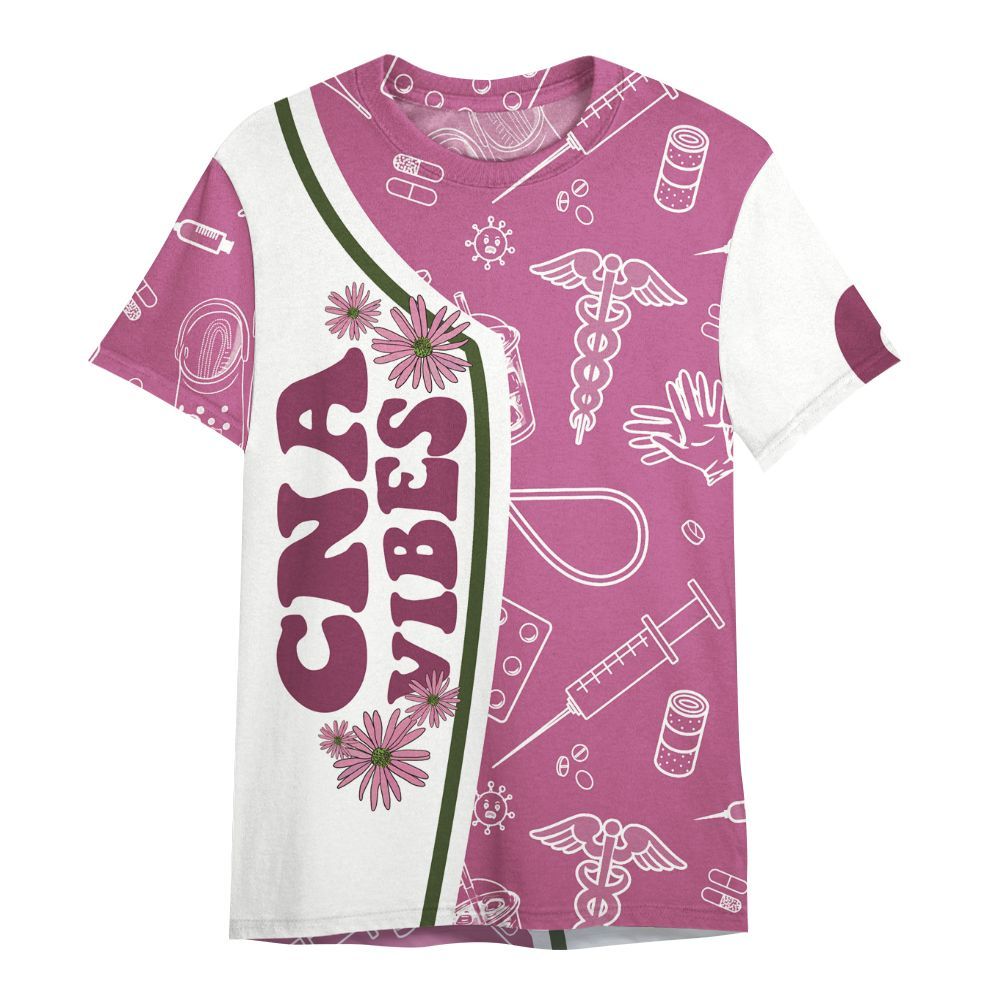 Amare Box Nurse Shirt, CNA Vibes, Custom Name Shirt, CNA Stuff, Nurse Coquette, Flower Clipart, Gift For CNA All Over Print Unisex Shirt