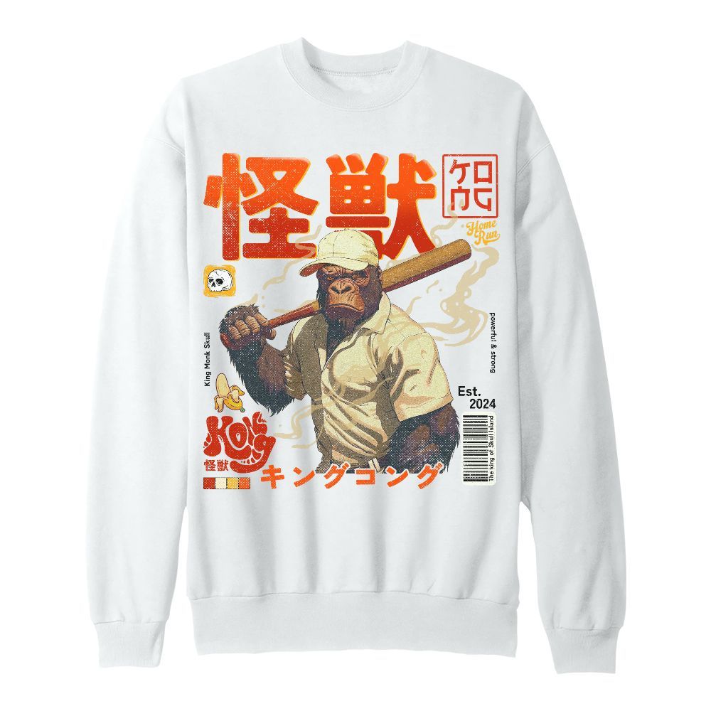 Amare Box King Of The Monster Shirt, Monkey King Baseball Sweatshirt, Big City Stomper Funny Shirt Unisex Gift Unisex Sweatshirt