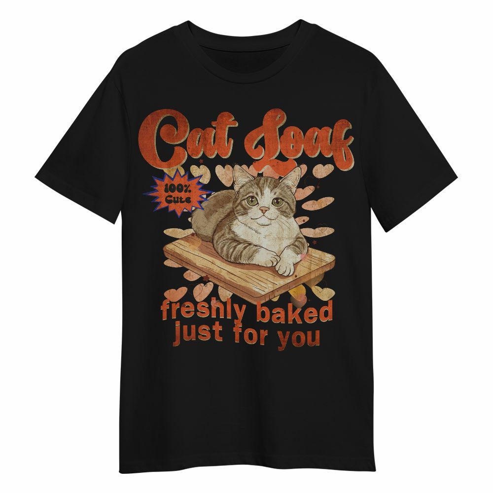 Amare Box Vintage Funny Cat Loaf Meme Shirt, Retro Cat Lover Graphic Gift For Fan Cat Unisex Shirt