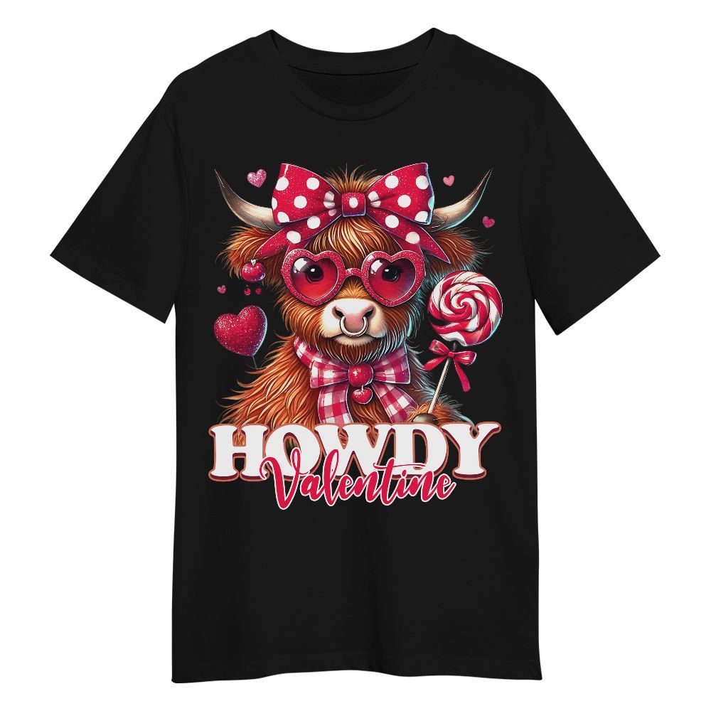 Amare Box Cow Farm Shirt, Valentine Cow, Howdy Valentine, Cute Cow, Funny Cow, Cow Girl, Cow Shirt, Valentine Shirt Gift For Cow Lover Unisex Shirt